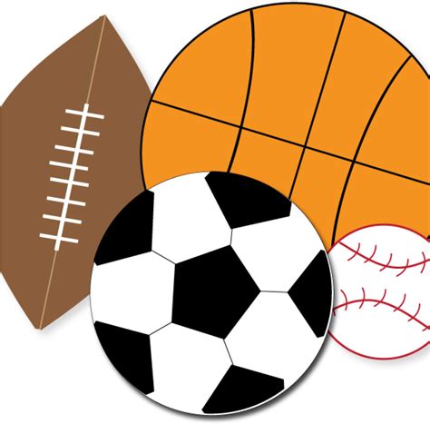 Sport Clip Art Transparents Transparent Background Sports Clipart