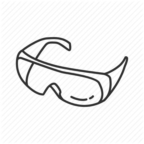 Safety Goggles Drawing