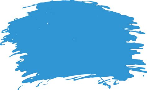 Paint Brush Stroke Clipart Transparent Png Hd Vector Blue Brush The