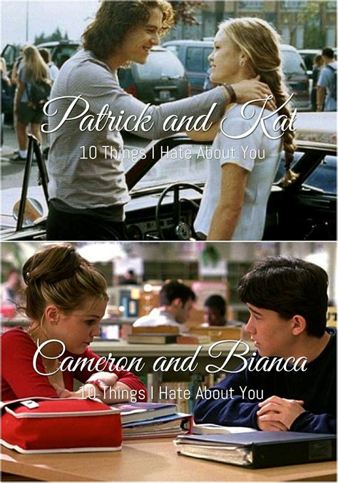 Patrick And Kat Cameron And Bianca 10 Things I Hate About You Girly