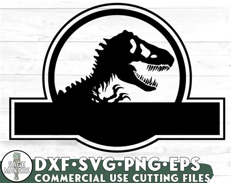 Jurassic Dinosaur Svg