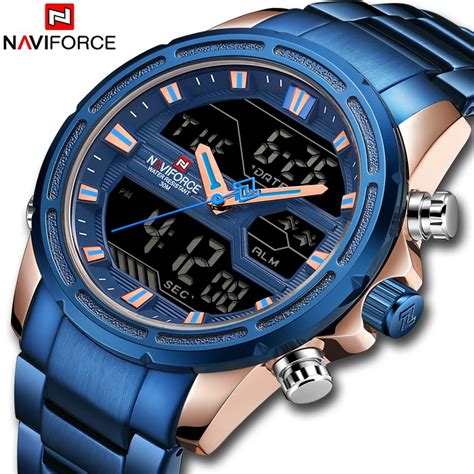 Αγορά Άνδρες S ρολόγια Top Luxury Brand Naviforce Men Watches