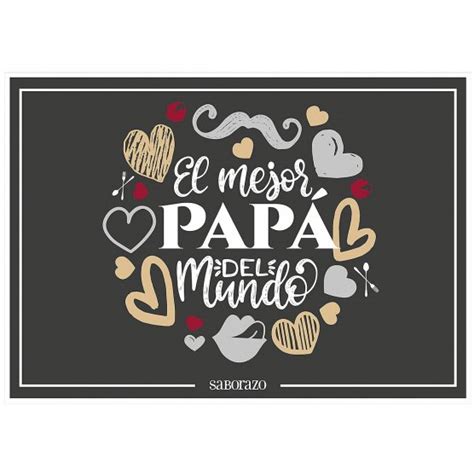 Tarjeta Felicitacion El Mejor Papa Del Mundo