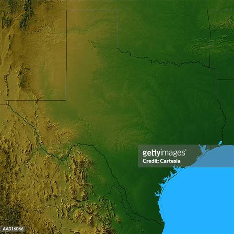 Texas Relief Map Photos And Premium High Res Pictures Getty Images