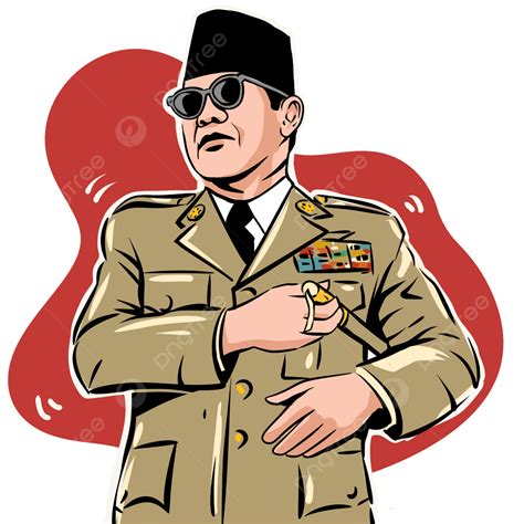 Ilustrasi Presiden Soekarno Png Soekarno Png Soekarno Vector Png The