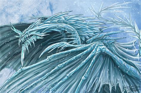 Dragonsfaerieselvesandtheunseen Ice Dragons Legendmyth