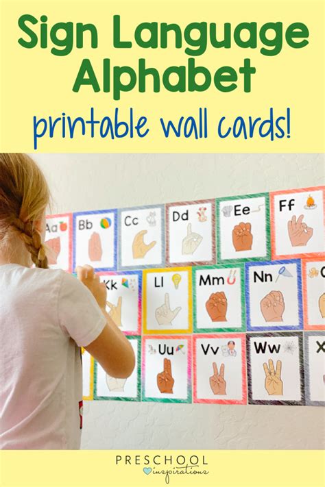 Printable Sign Language Alphabet Printable And Enjoyable Learning