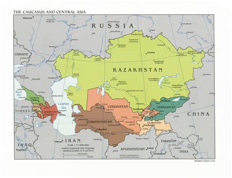 Map Of North Asia Countries