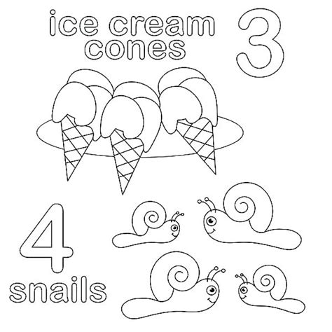 Number 1 Coloring Pages For Preschoolers At Free