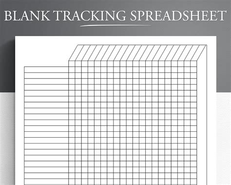 6 Best Images Of Free Printable Blank Excel Spreadsheet