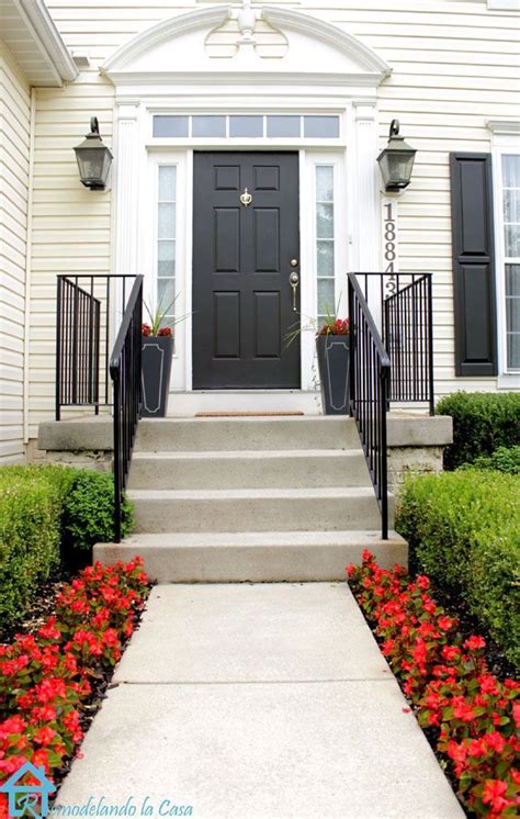 20 Diy Front Step Ideas To Up Your Homes Curb Appeal Front Porch