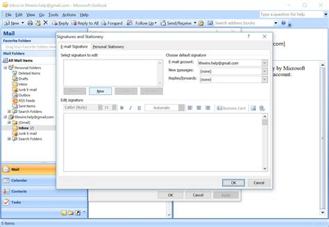 How To Create An Email Signature In Outlook