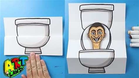 How To Draw Skibidi Toilet Surprise Fold YouTube