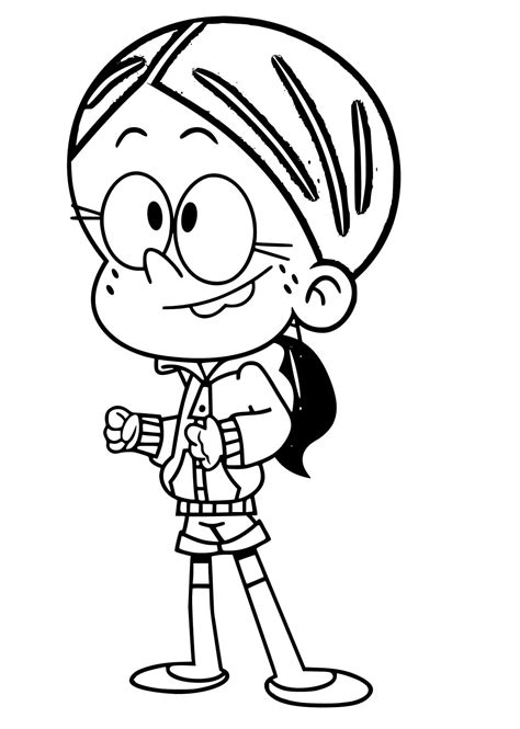 Free Ronnie Anne Coloring Page Download Print Or Color Online For Free