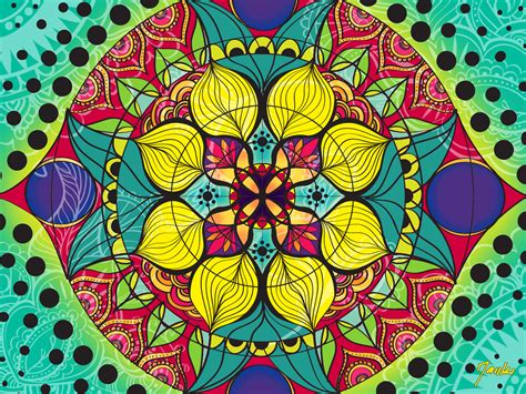 Imágenes Con Mandalas De Colores