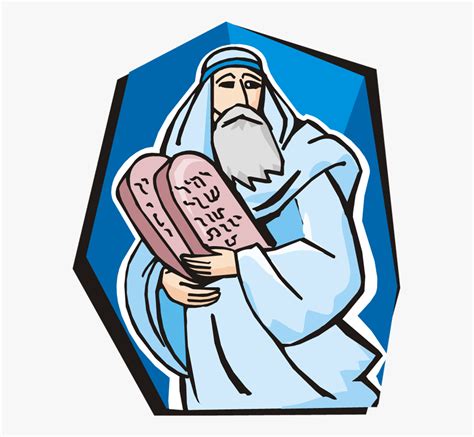 Clip Art Moses And The Ten Commandments