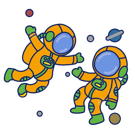 Astronaut In Space Clipart Transparent Background Space Space