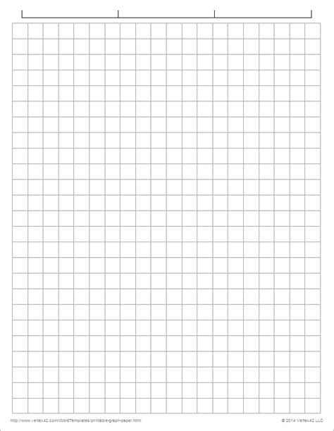 Centimeter Grid Graph Paper