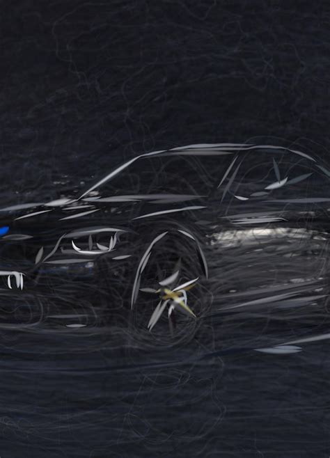 Bmw M5 F10 Drawing Digital Art By Carstoon Concept Fine Art America