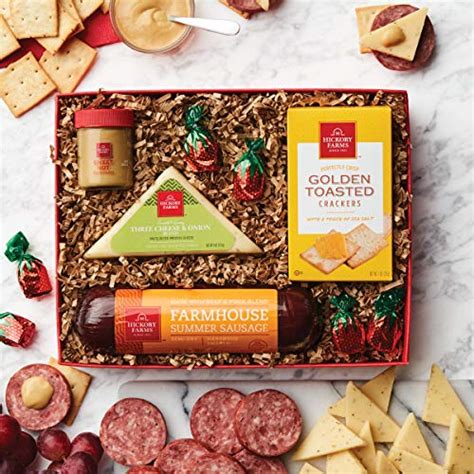 hickory farms savory sausage and cheese sampler t set 1 07 lbs pricepulse