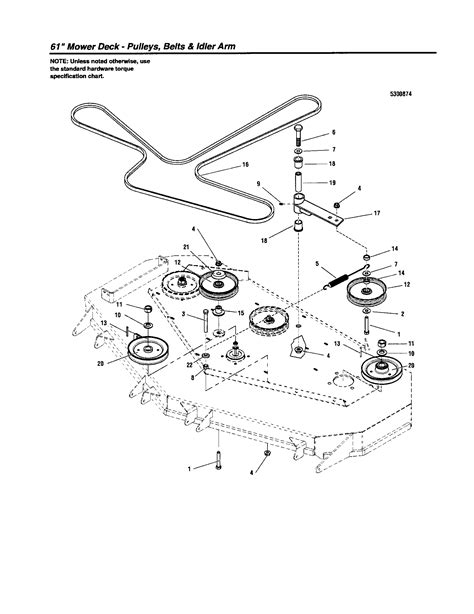 Snapper Zero Turn Belt Diagram