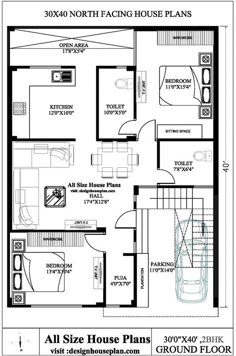 Amazing Concept 30×40 House Plans For 1200 Sq Ft House Plans Amazing