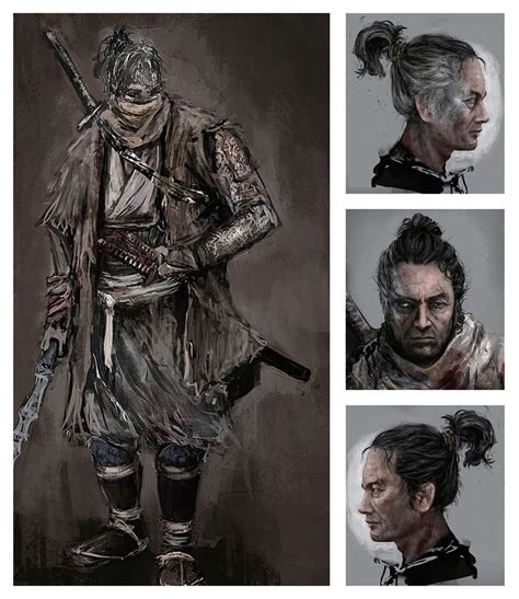 Sekiro Draft Concept Art Sekiro Shadows Die Twice Art Gallery