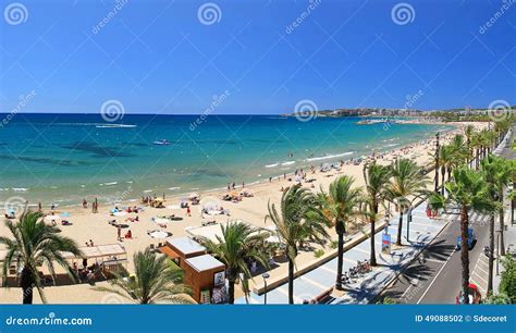 Beautiful Beach View From Balcony Stock Illustration Illustration Of