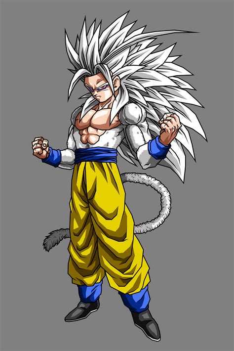 Super saiyan 5 goku fan art. Dragon Ball AF favourites by el-maky-z on DeviantArt