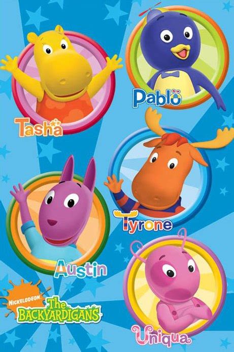 Backyardigans Characters Names