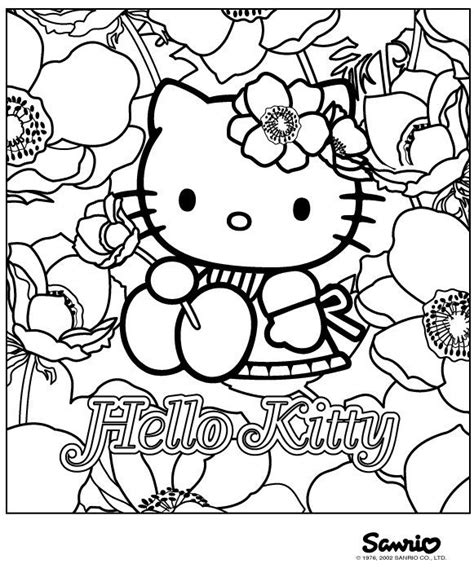 86 Best Images About Coloring Hello Kitty On Pinterest Coloring