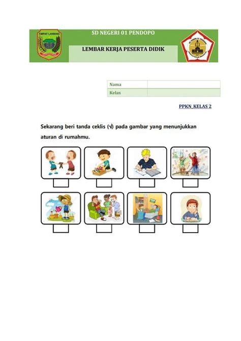 Lembar Kerja Siswa Kelas 3 Sd Worksheet Theme Loader Images And