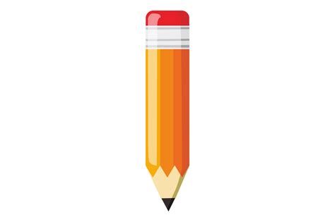 School Supplies Pencil With Transparent Background 23989379 Png