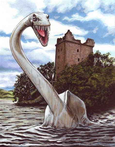 Loch Ness Monster Drawings