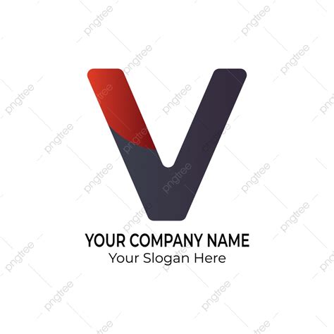 Gambar Vektor Desain Logo Huruf V Png Gratis Desain Huruf V Huruf V