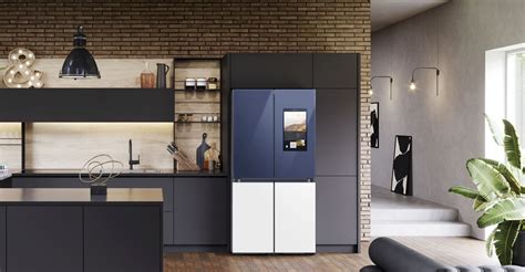 Samsungs Bespoke Refrigerators With Giant Touchscreen Display Can