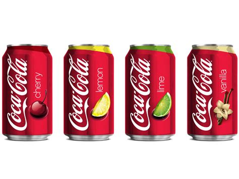 Coca Cola Flavors — The Dieline Packaging And Branding Design