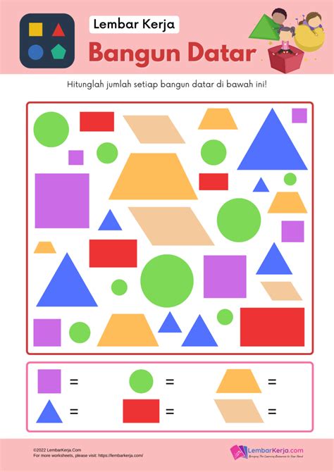 Worksheet Bangun Datar