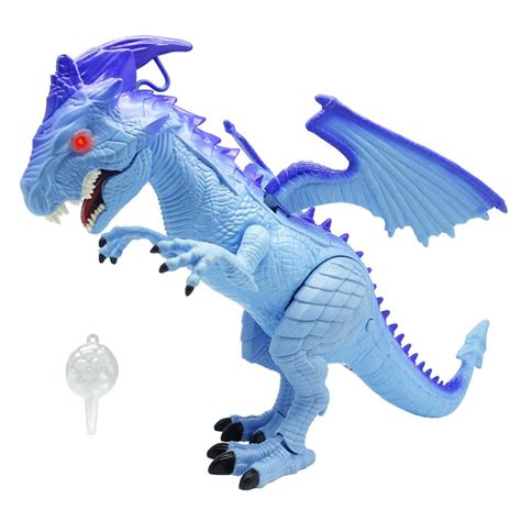 Murdochs Dragon I Toys Smoke Breathing And Walking Ice Dragon