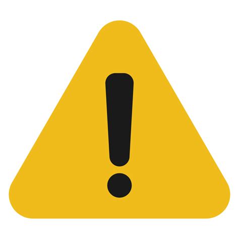 Free Warning Sign Icon Transparent Background 12042301 Png With