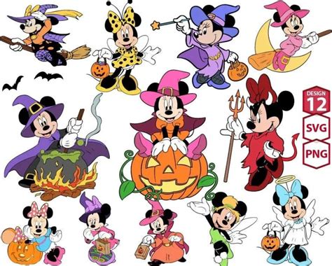 Minnie Mouse Halloween Svg Disney Halloween Svg Upp46 Upplop