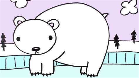 How To Draw A Polar Bear