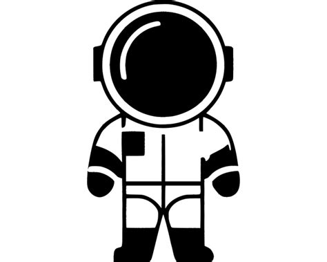 Astronaut Suit Clip Art Cutting File Png Picture Space Suit Etsy