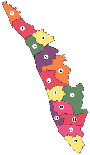 Kerala Map Map Of Kerala Maps Of Kerala Kerala Maps Kerala Maps