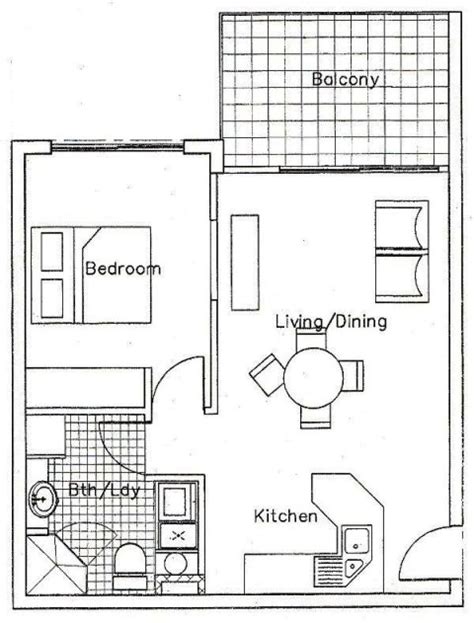 However, flow of movement and a serene feel are important, so here are five. Apartments -1 Bedroom Floor Plan - Palm Cove Tropic ...