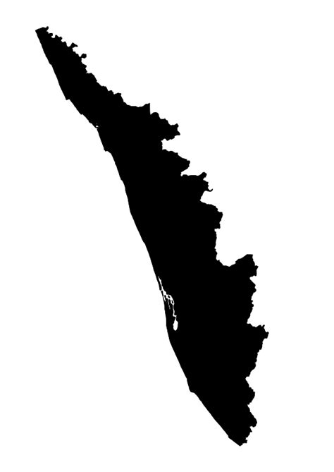 Kerala Free Map Free Blank Map Free Outline Map Free Base Map