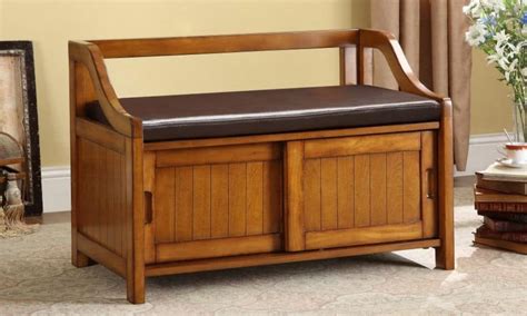 Description:this bench is both beautiful and functional, providing ample storage and a touch of rustic industrial style for your home's entryway or hallway. Shoe Storage Bench As Effective Storage | Shoe storage ...