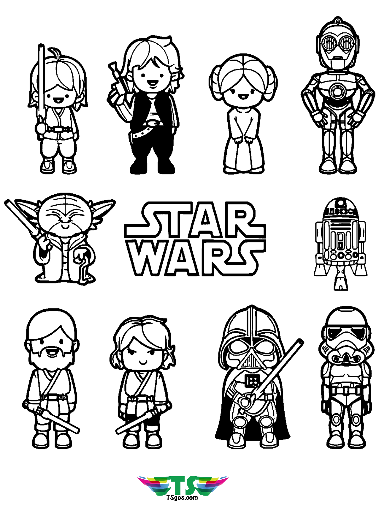 Free Printable Star Wars Coloring Pages