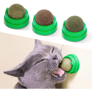 Wall-Mounted Catnip Balls