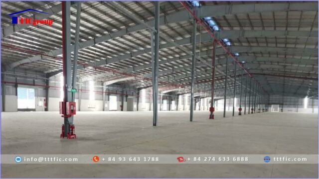 For rent: Large factory space built to order - Long An